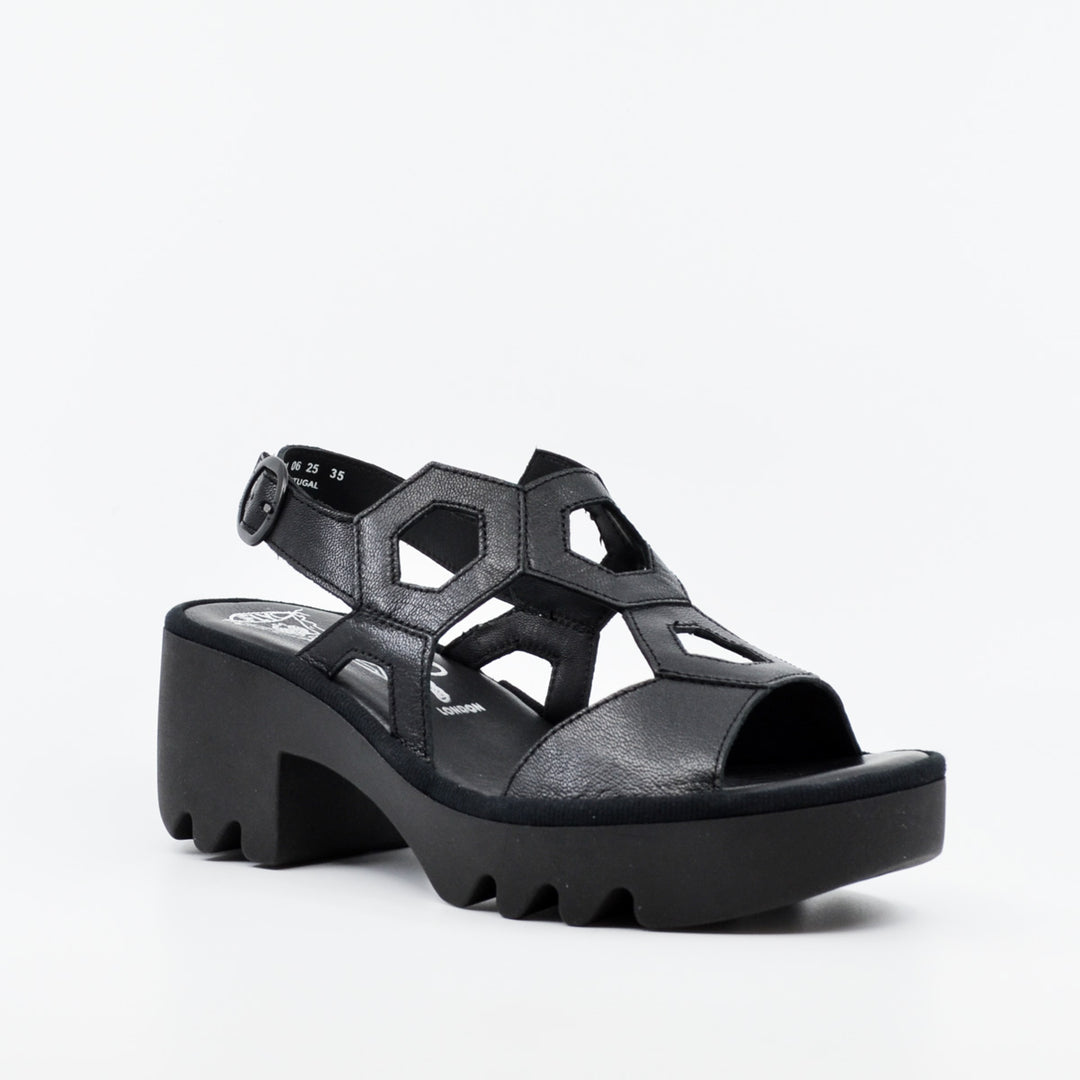 Fly London Tewa black