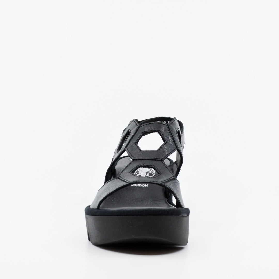 Fly London Tewa black