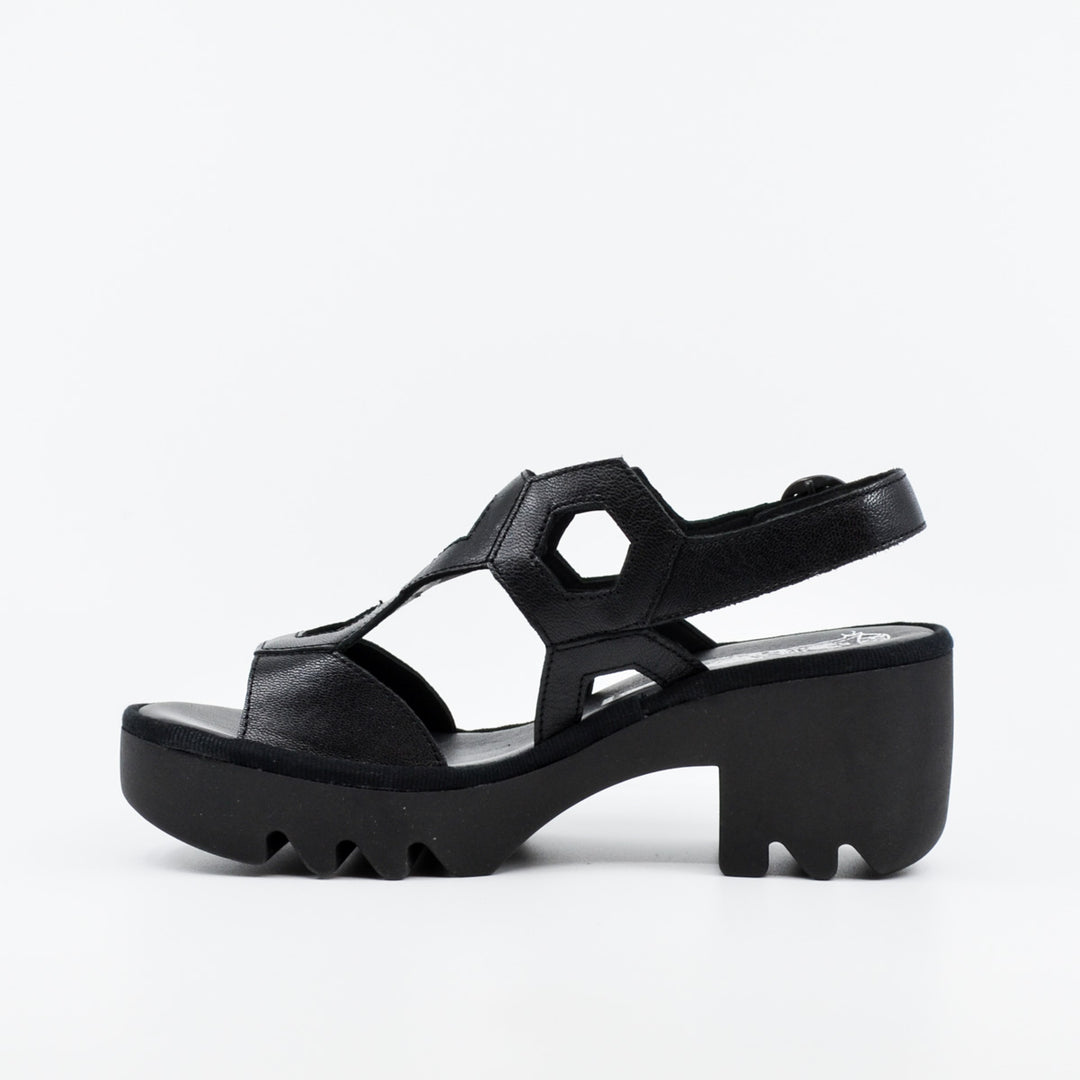 Fly London Tewa black