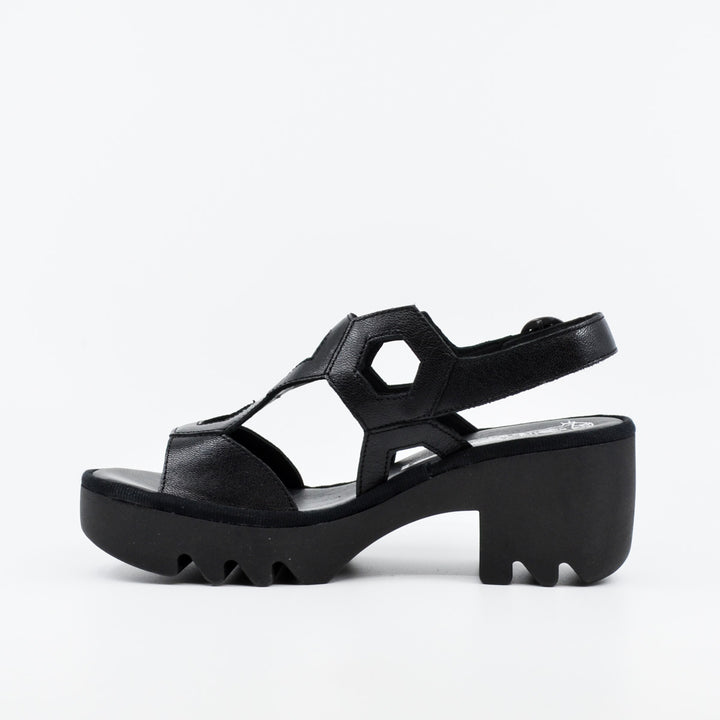 Fly London Tewa black