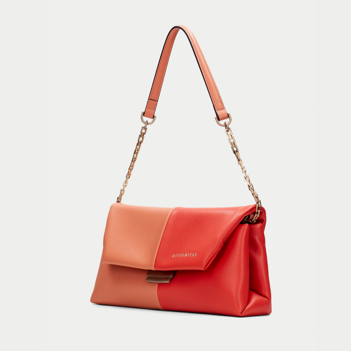 Hispanitas Clutch coral & scarlet