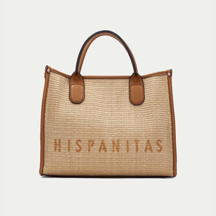 Hispanitas Tote rafia natural