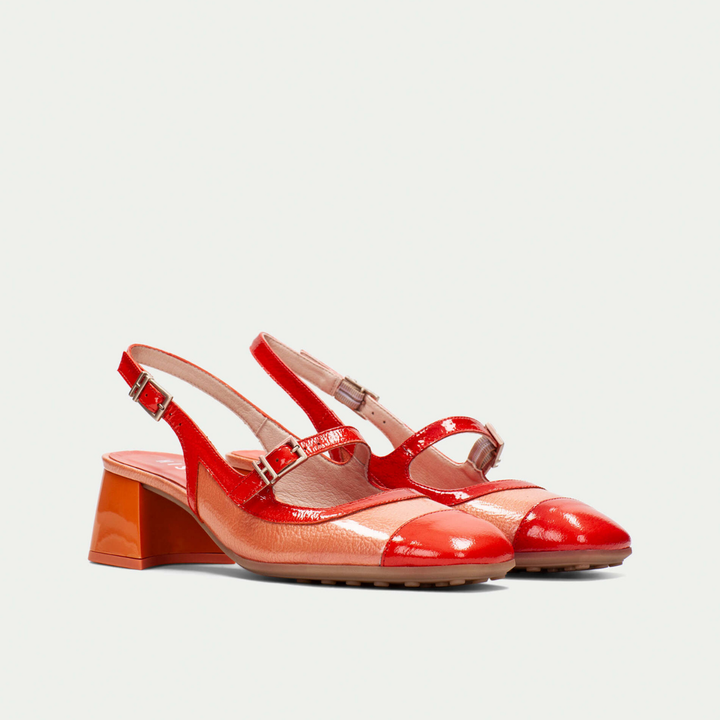 Hispanitas Hanoi scarlet & coral
