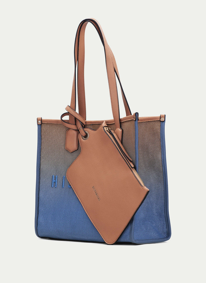 Hispanitas Shopper peach & azure