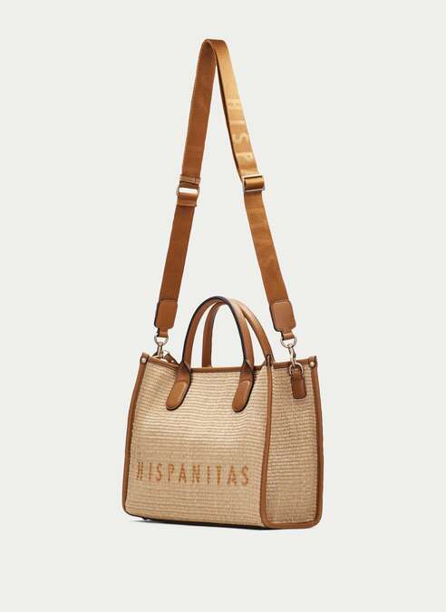 Hispanitas Tote rafia natural