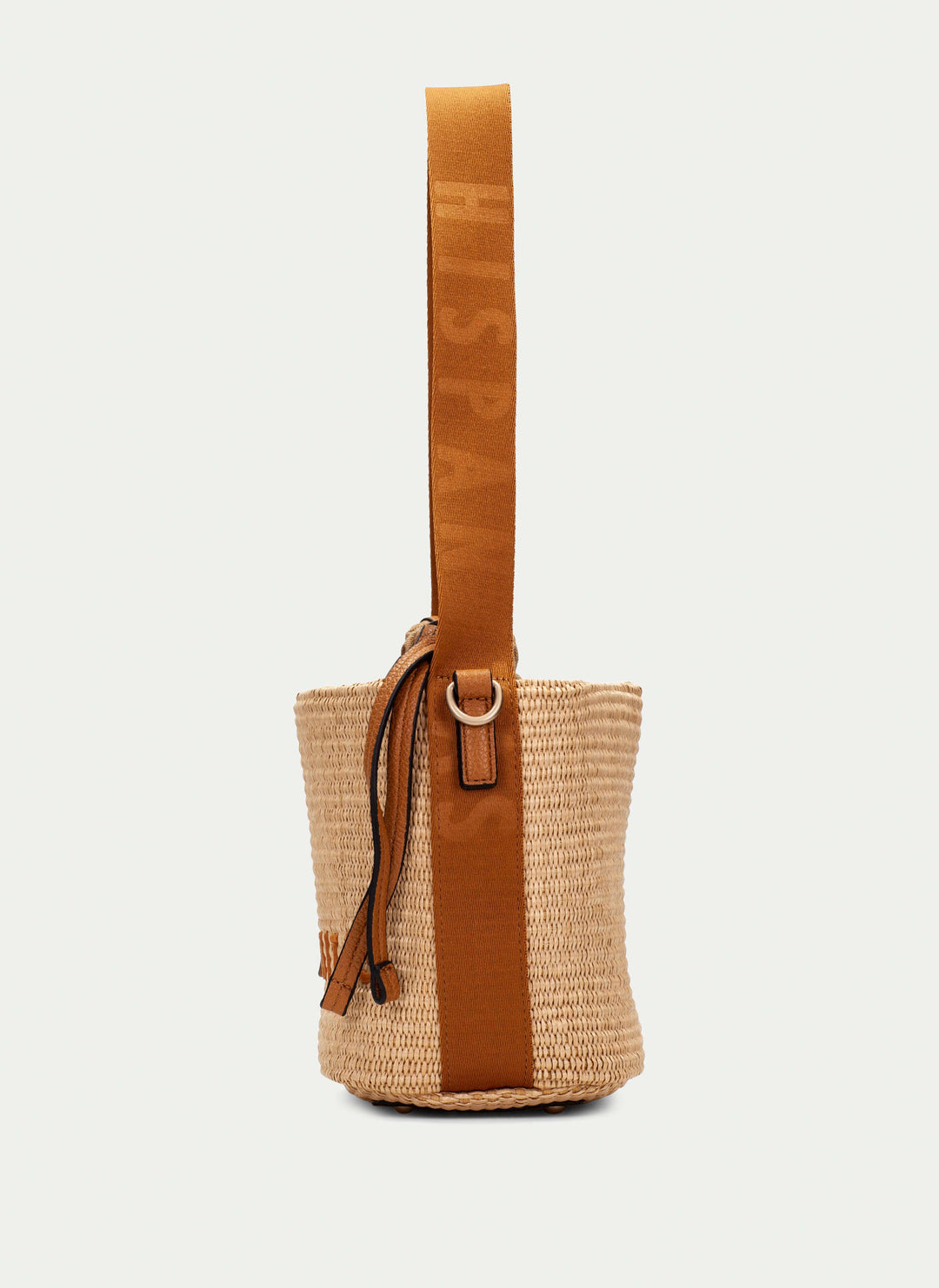 Hispanitas Bucket Shoulder rafia natural
