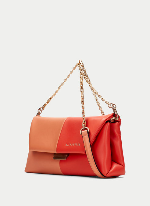 Hispanitas Clutch coral & scarlet