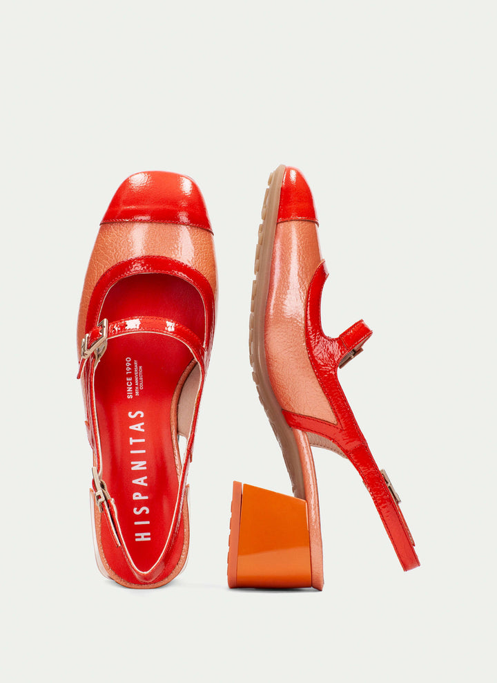 Hispanitas Hanoi scarlet & coral