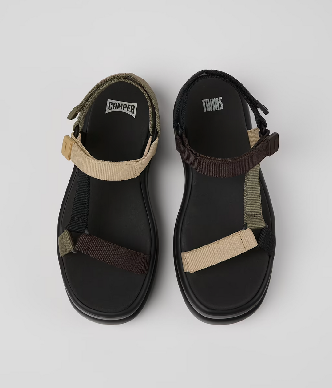 Camper Flotup Twins black & khaki