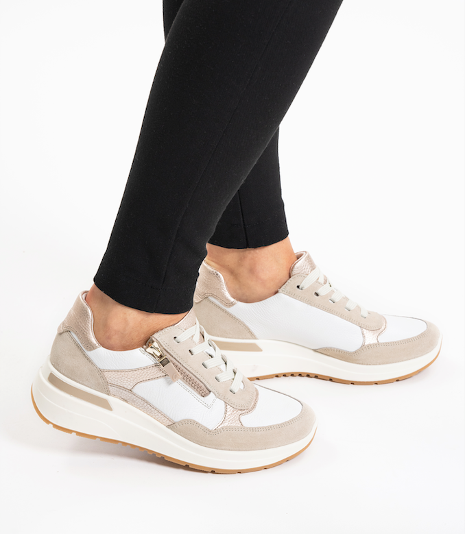 Ara Garda 57702 white & sand