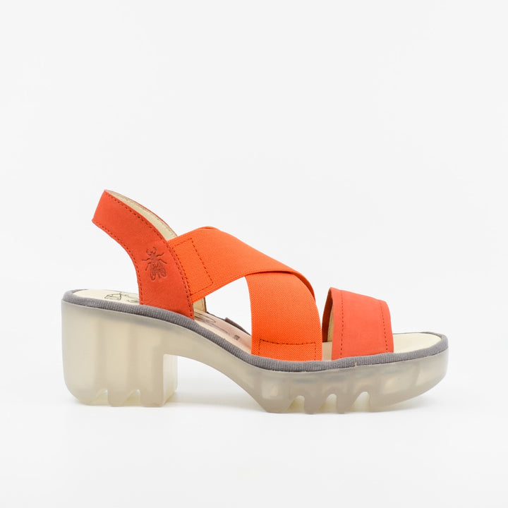 Fly London Taji poppy orange