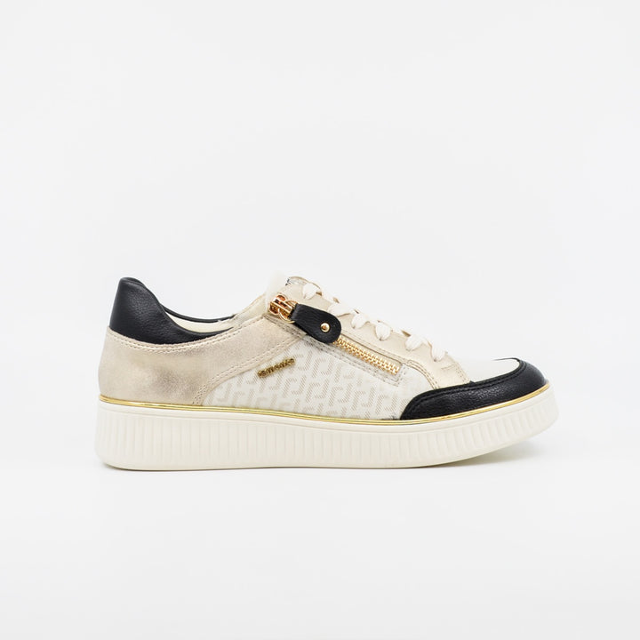 Remonte D2E04 cream & black