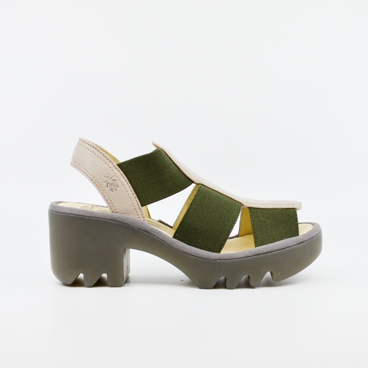 Fly London Teev taupe & khaki