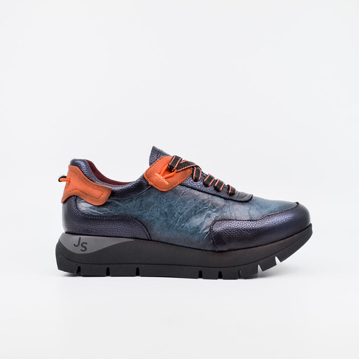 Jose Saenz 2287 navy & orange