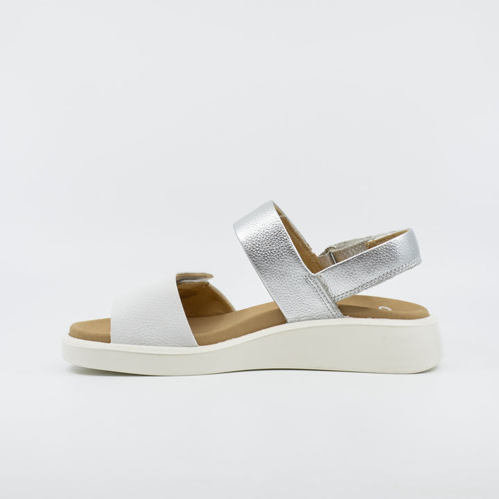 Ara 21401 white & silver