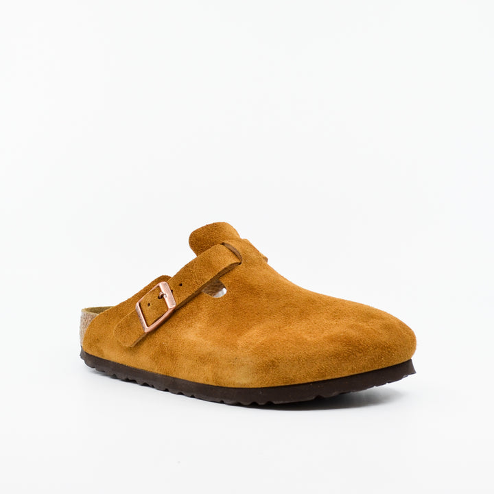 Birkenstock Boston mink suede