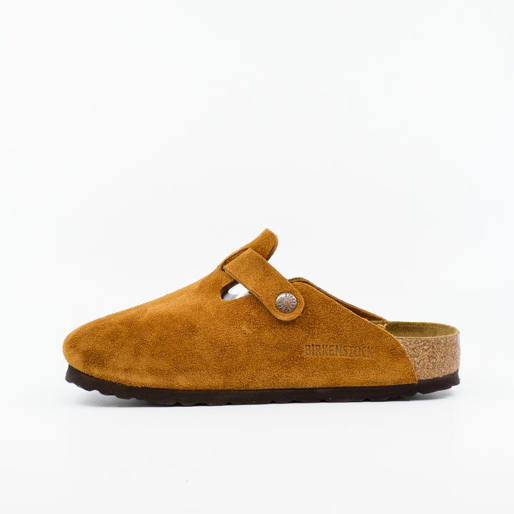 Birkenstock Boston mink suede