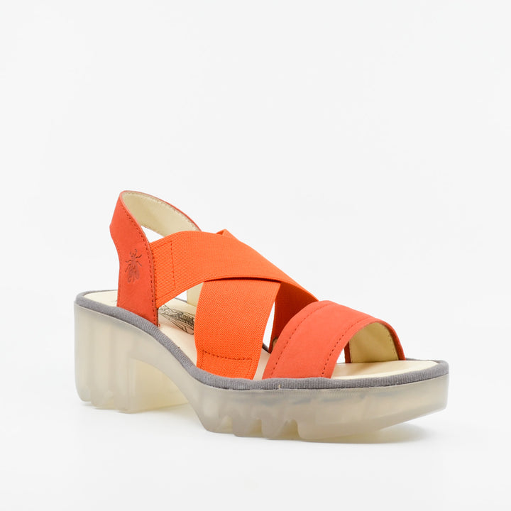 Fly London Taji poppy orange
