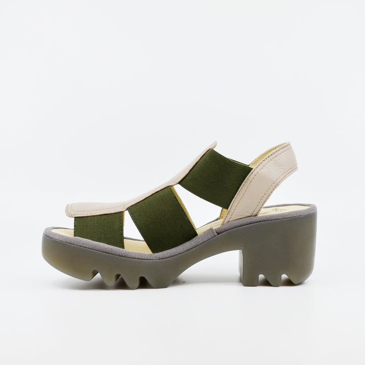 Fly London Teev taupe & khaki