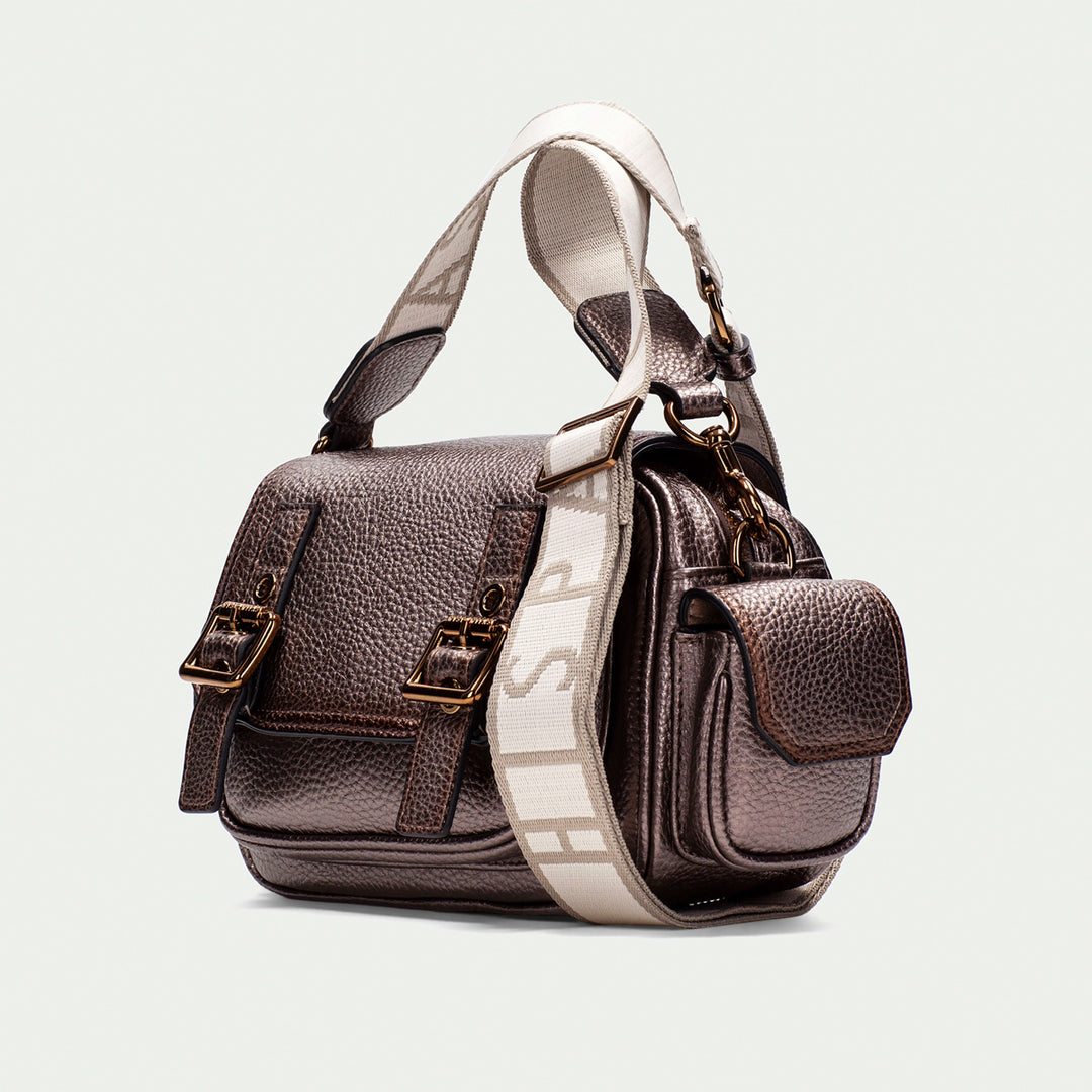 Hispanitas Shoulder Bag metallic topo