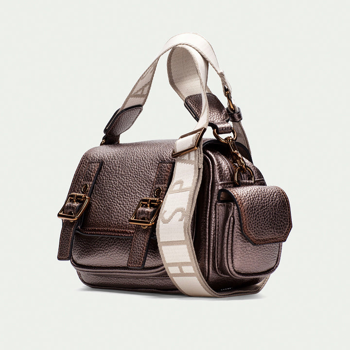 Hispanitas Shoulder Bag metallic topo