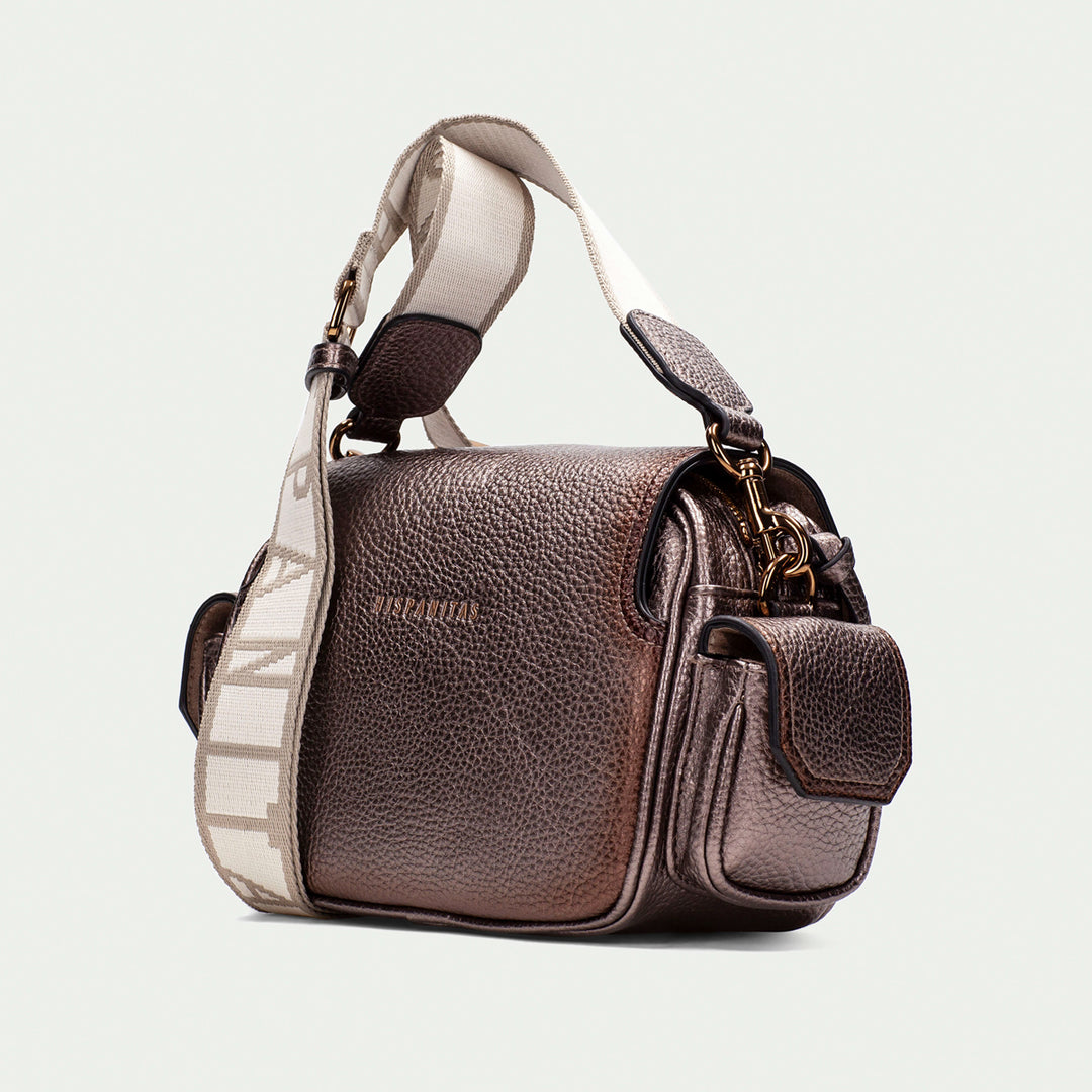 Hispanitas Shoulder Bag metallic topo