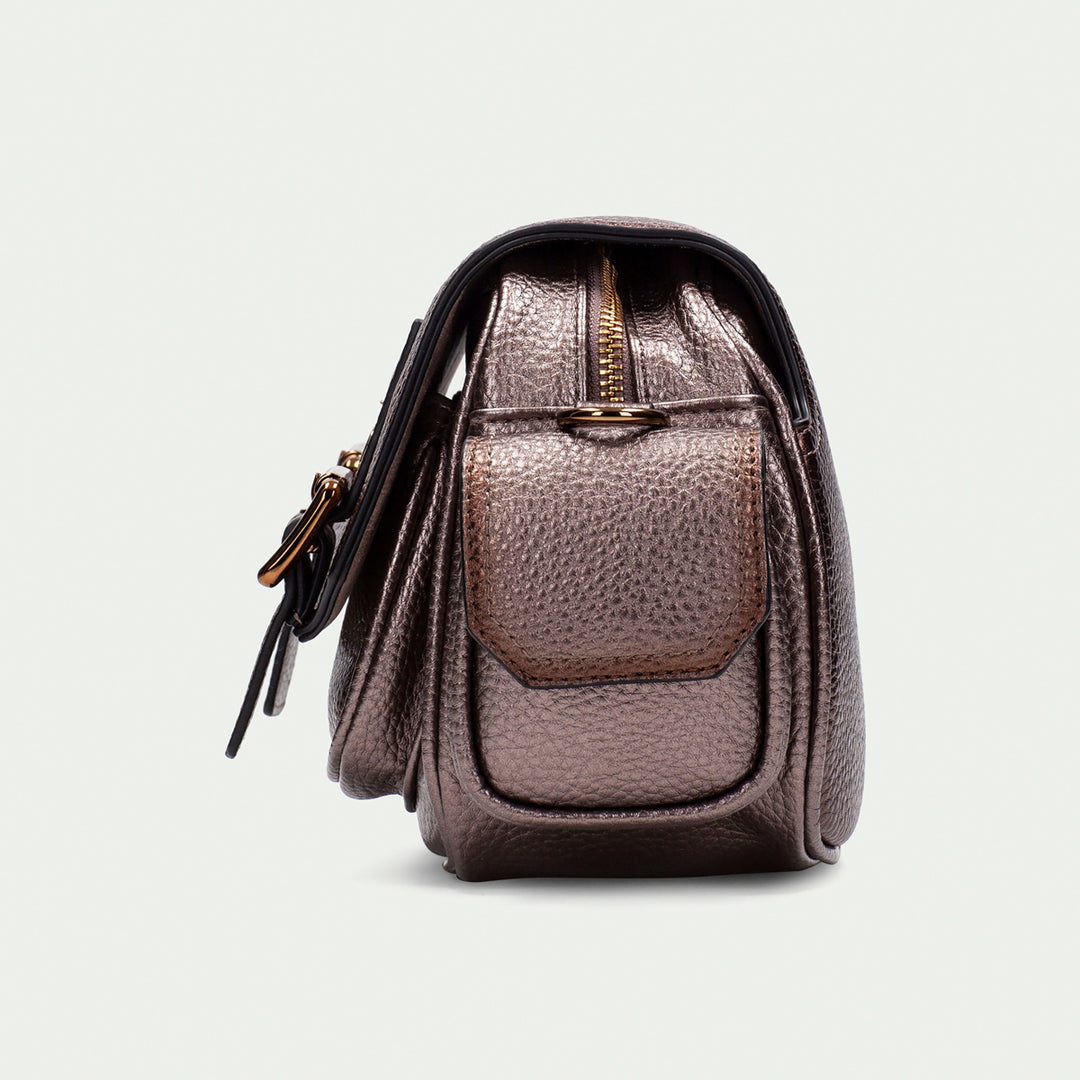 Hispanitas Shoulder Bag metallic topo