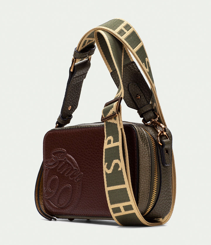 Hispanitas Compact Shoulder avellana & army