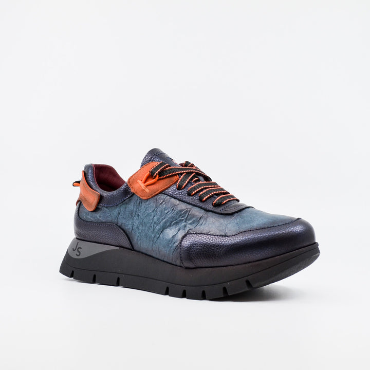 Jose Saenz 2287 navy & orange