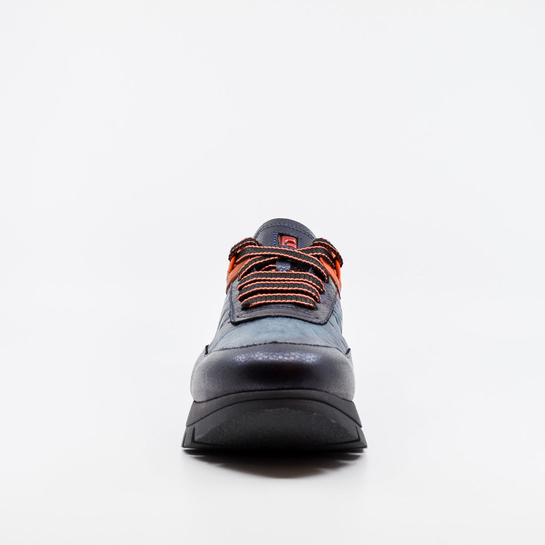 Jose Saenz 2287 navy & orange