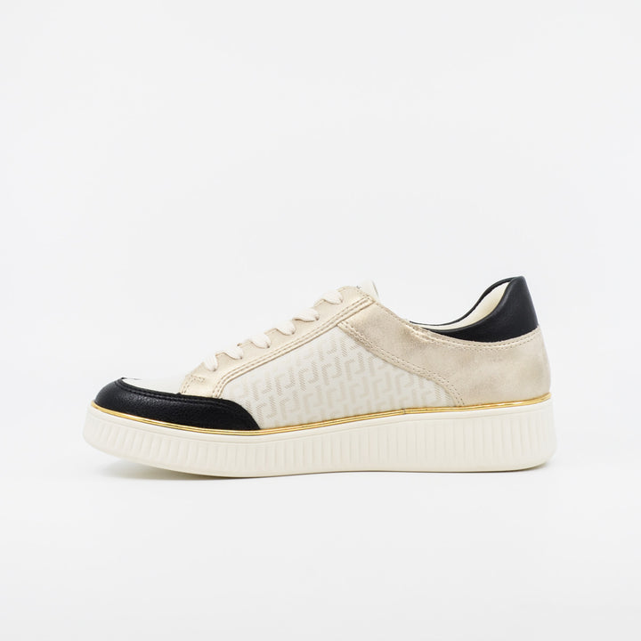 Remonte D2E04 cream & black