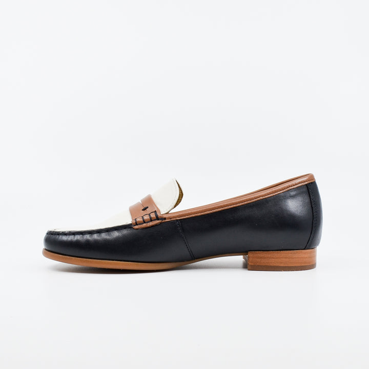 Sioux Rosikena marine, cream & cognac