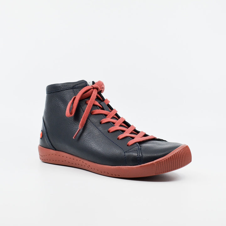 Softinos Ibbi navy & brick