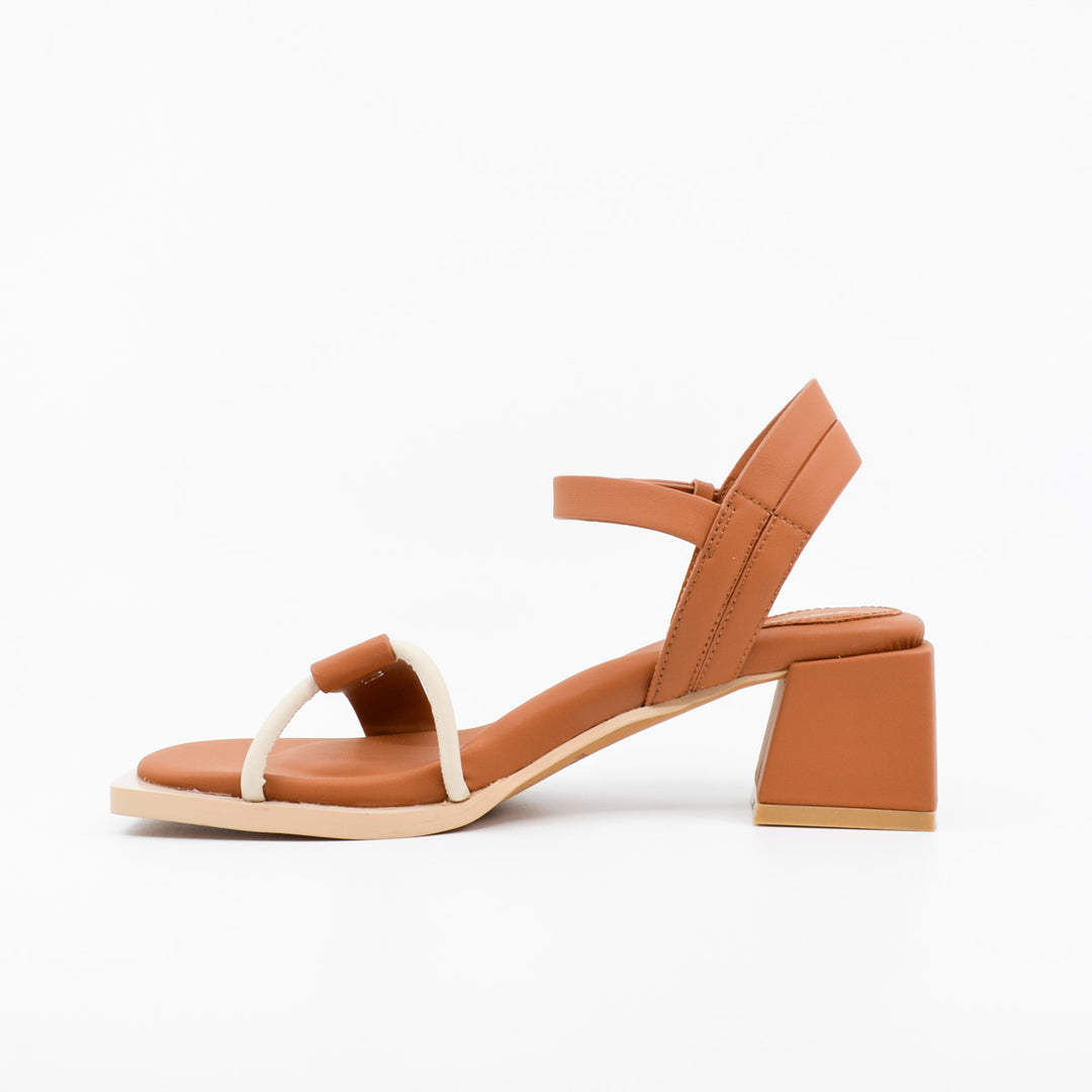 e'serdiv Squoval Sandal nutmeg